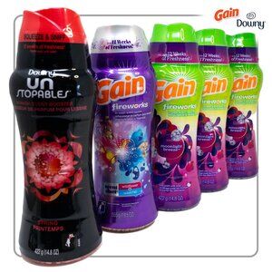 Gain Fireworks & Downy Unstopables Laundry Scent Booster